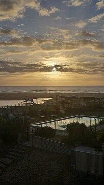 Sunrise from room 27