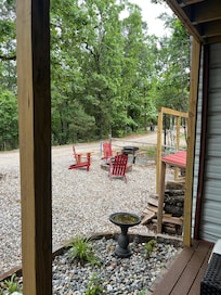View from front porch.