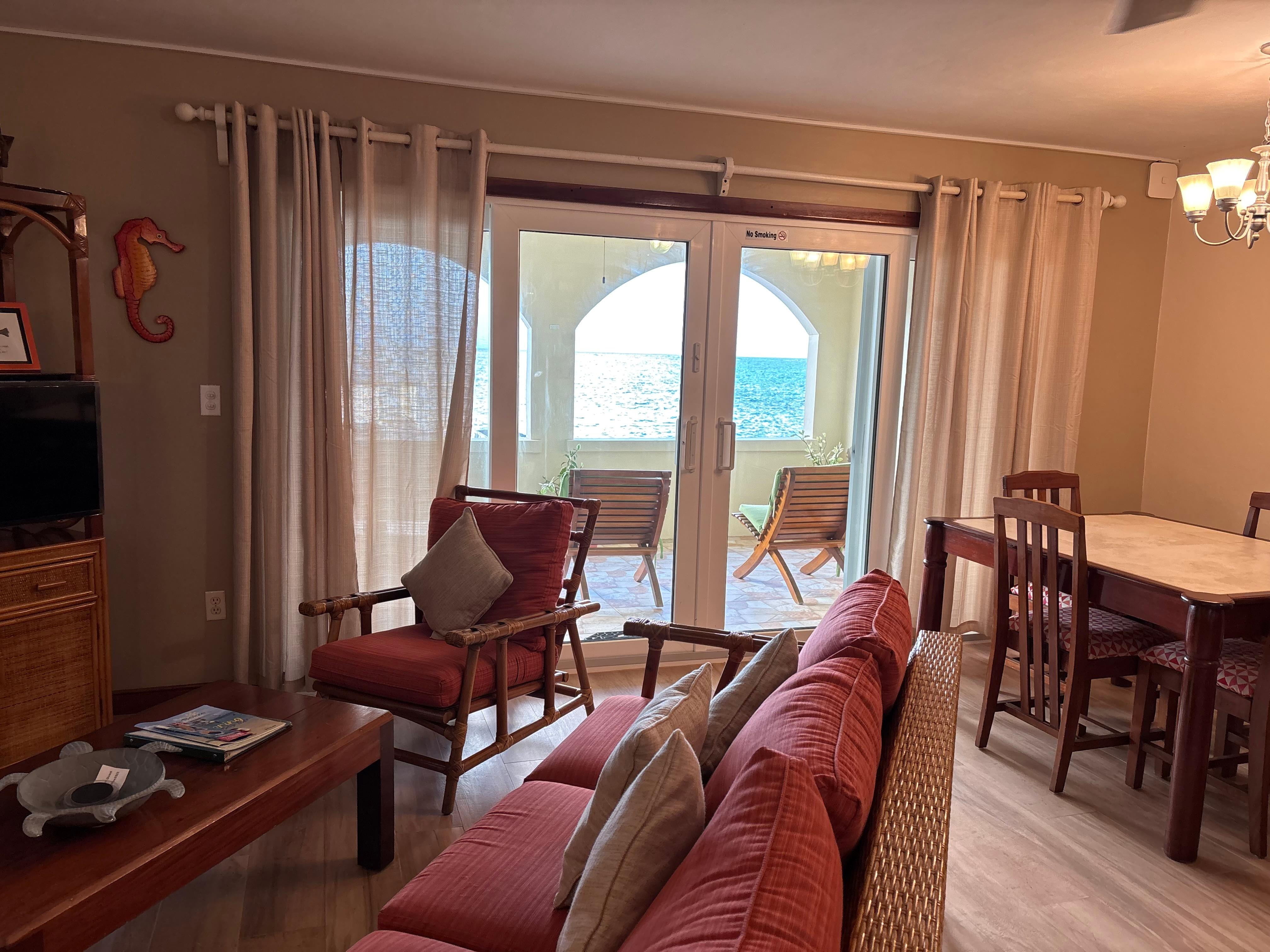 View from living room