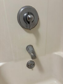 Rusted bathroom