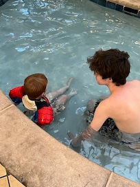 This is the kiddie pool that my little one loves