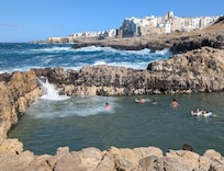 2nd beach with "pool". Be careful climbing rocks to access it but it's beautiful and not too crowded.