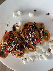 Mickey Mouse waffles were a hit with the kids!