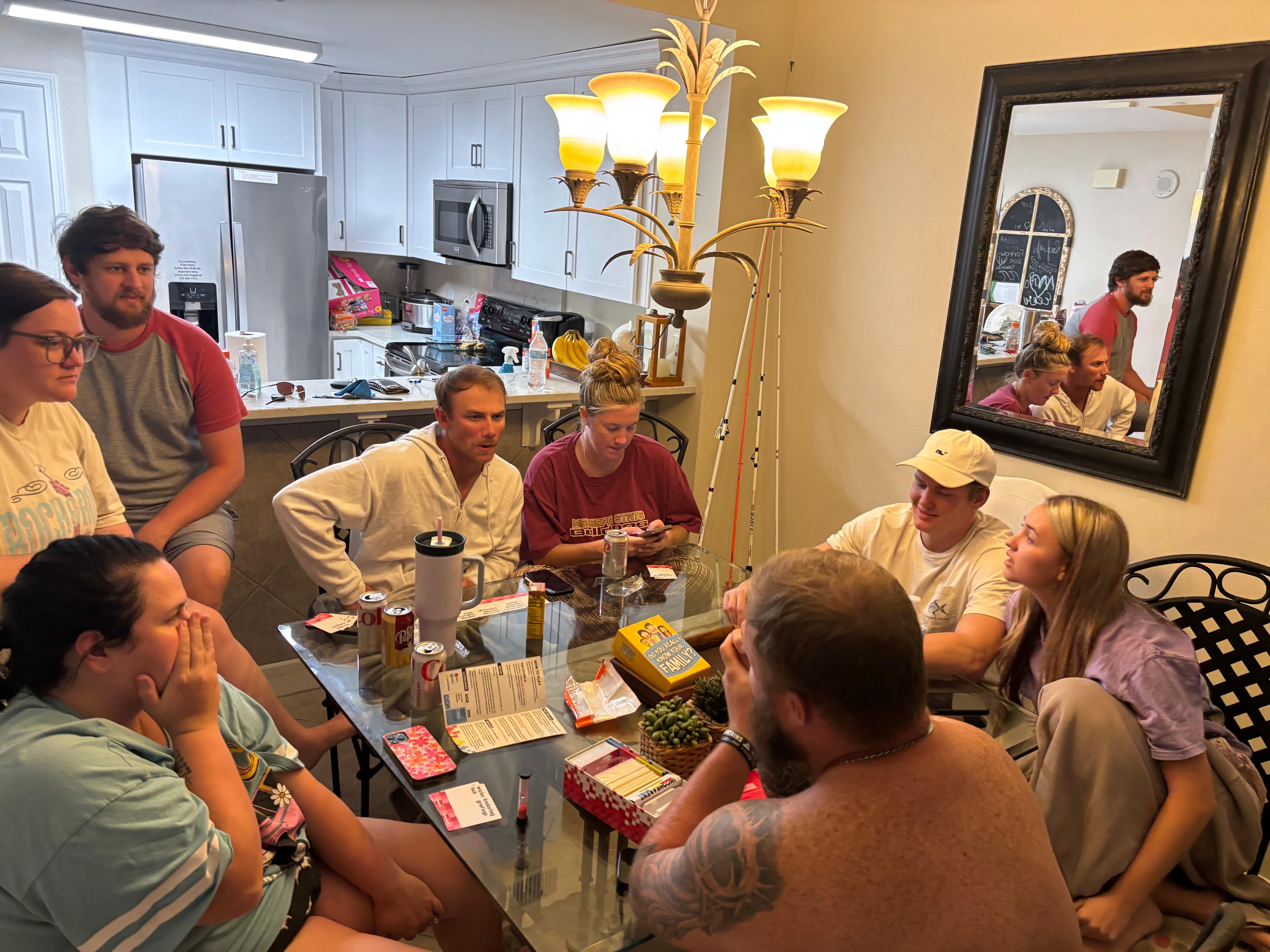 Our family game night 