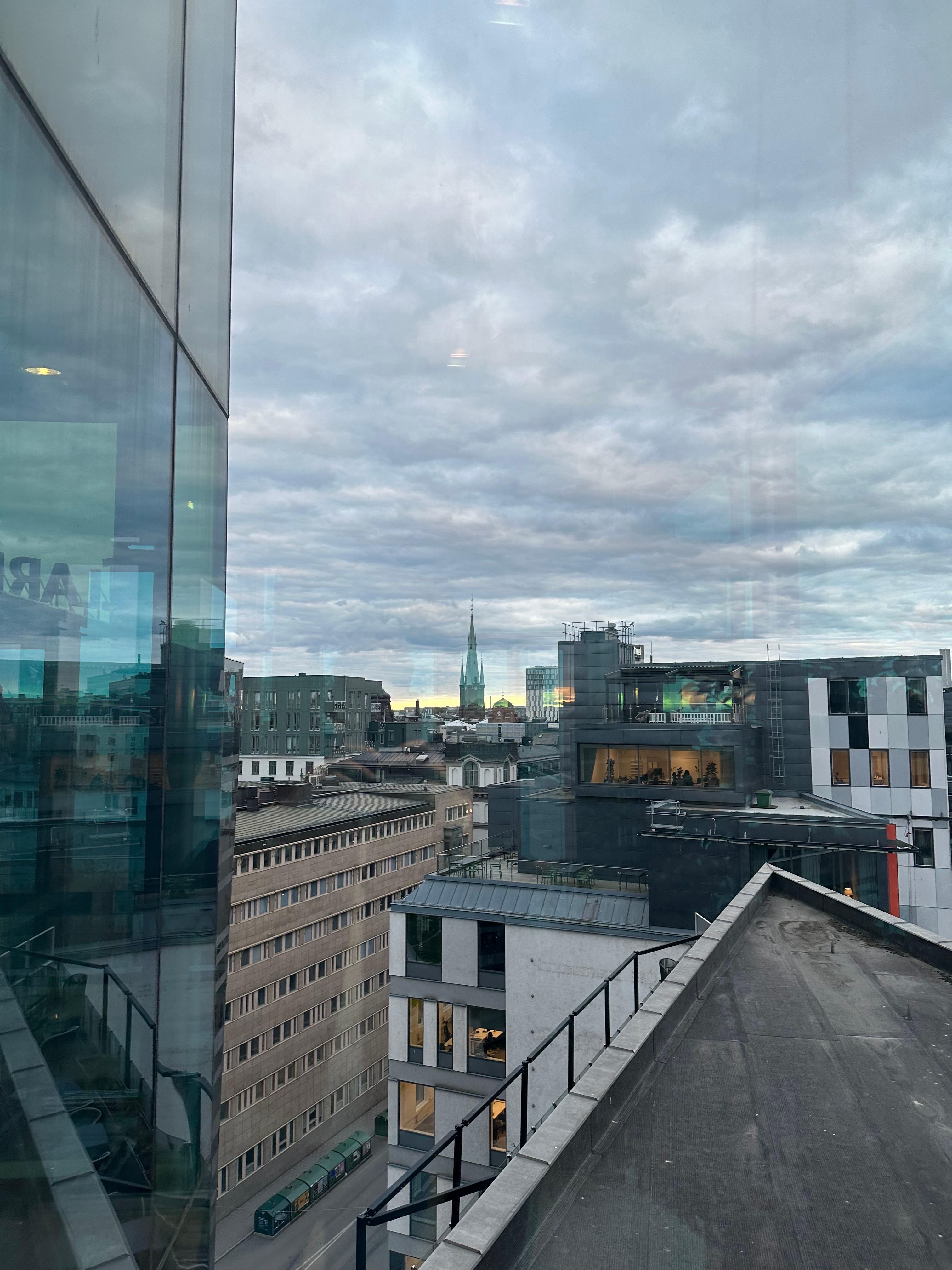 Utsikt från 10 våningen! 