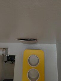 Cents hanging from curling