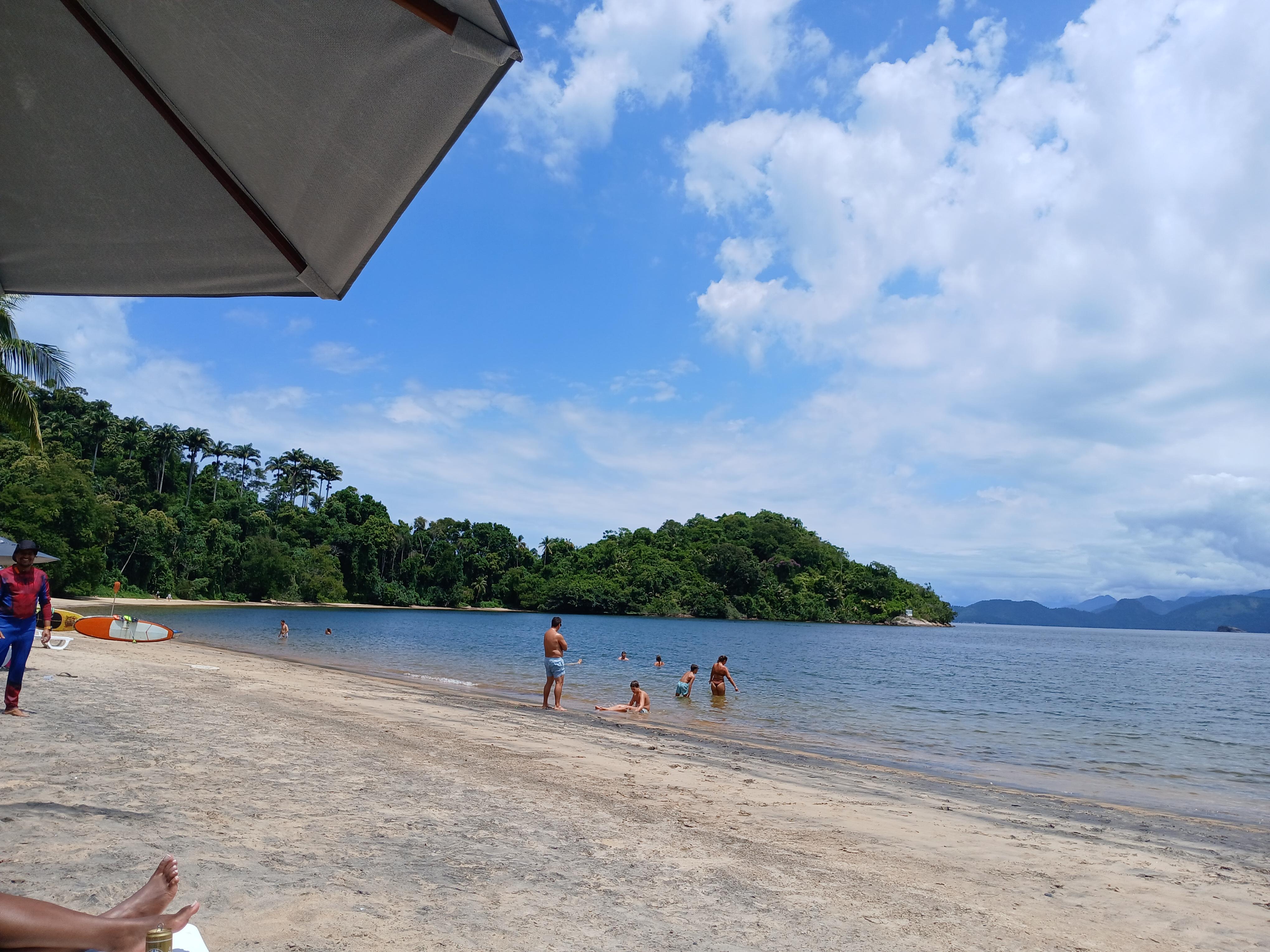 Mar particular no hotel. Extremamente limpo e sem ondas