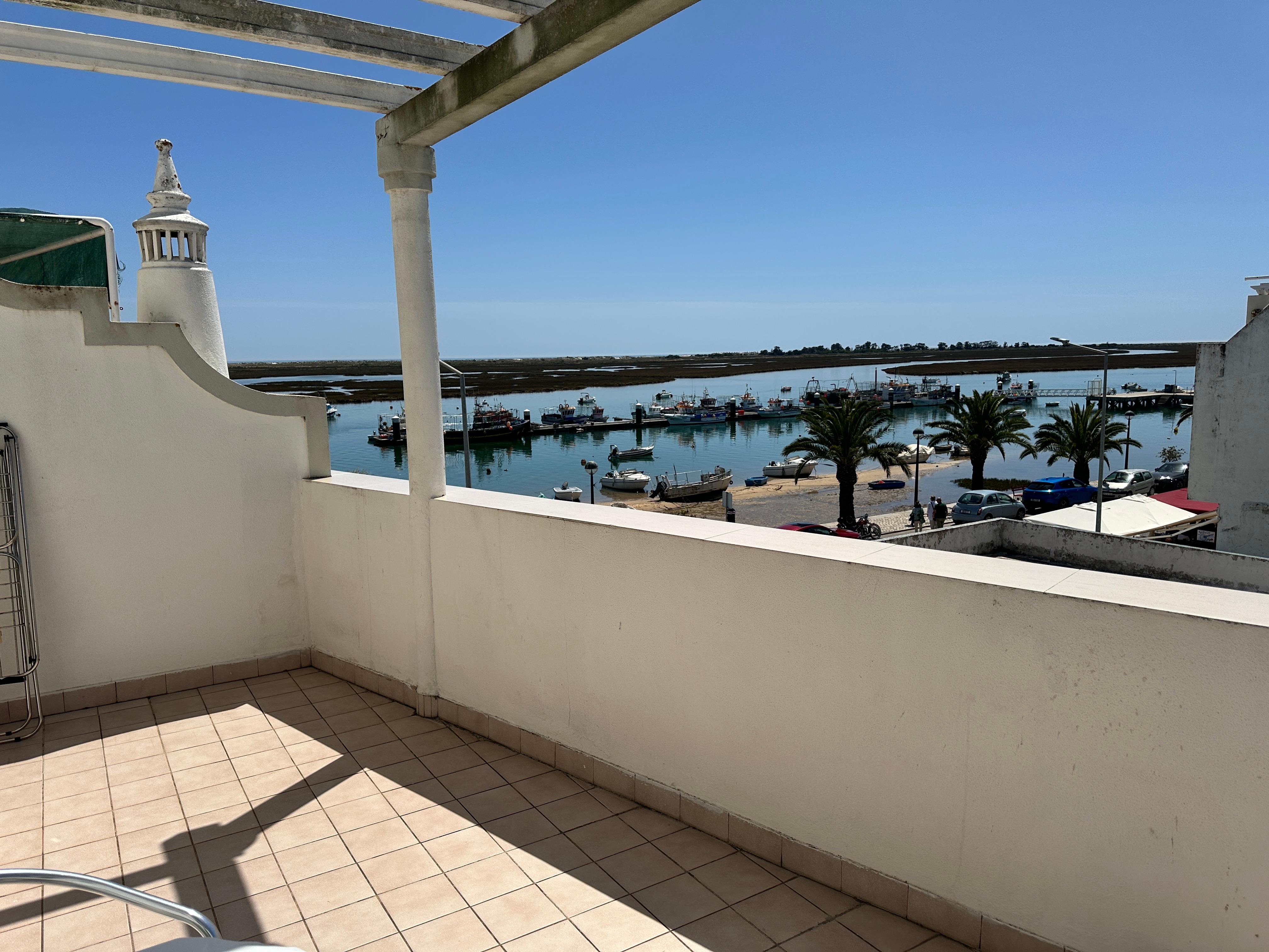 Balcony view towards the ocean