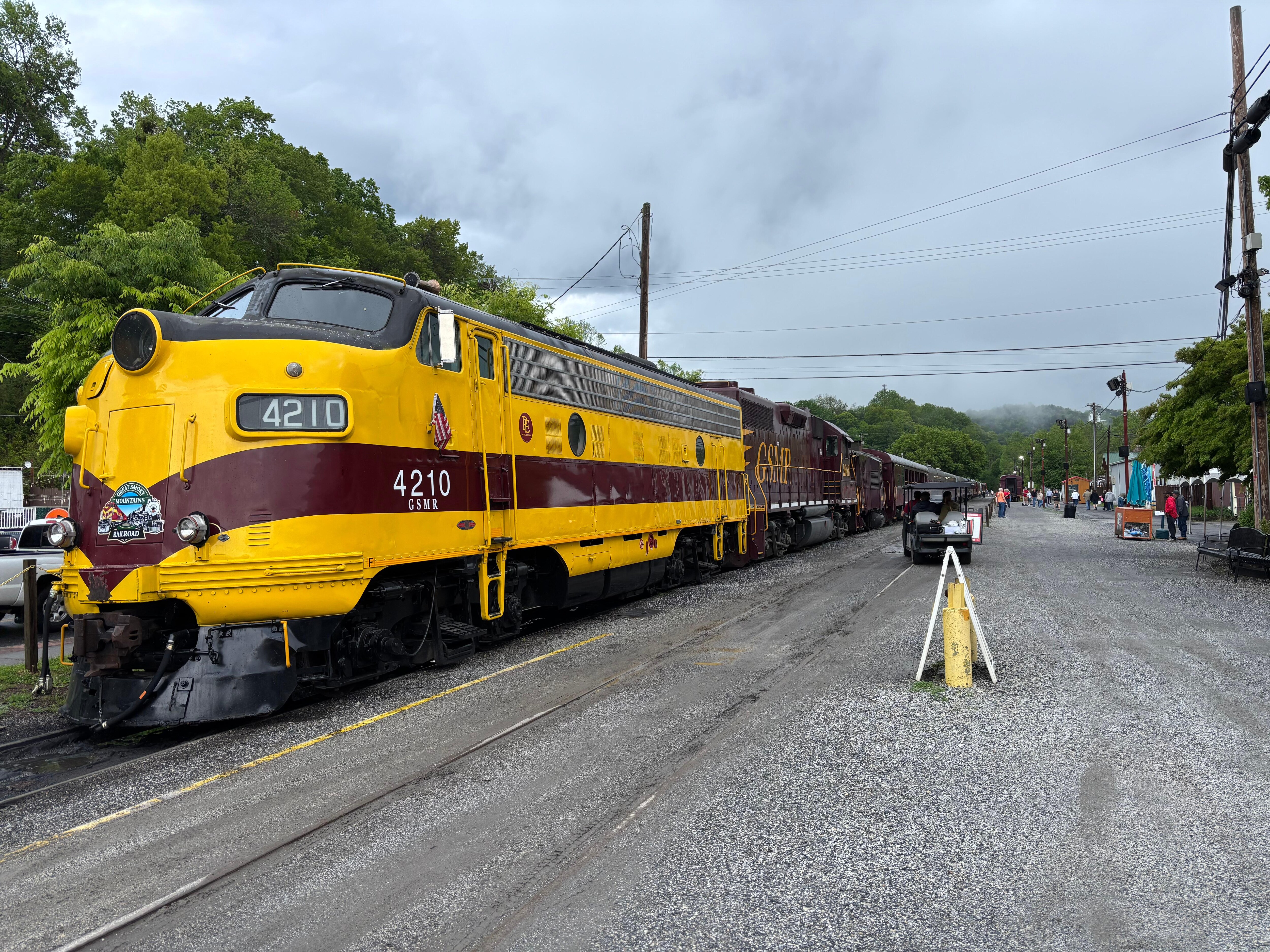 Smoky Mountain Railroad minutes away