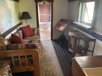 Living room and writing desk