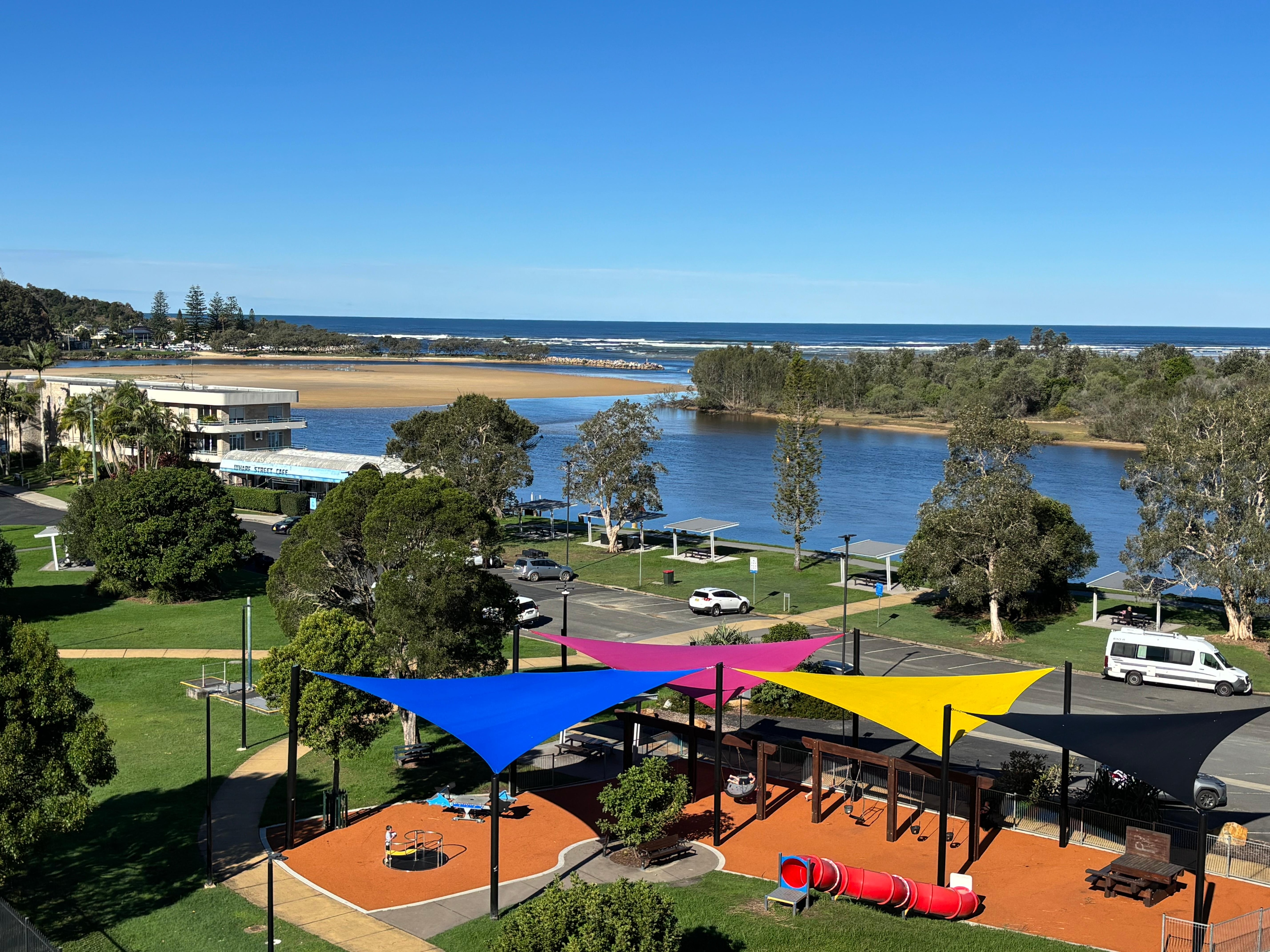 View from the car park 