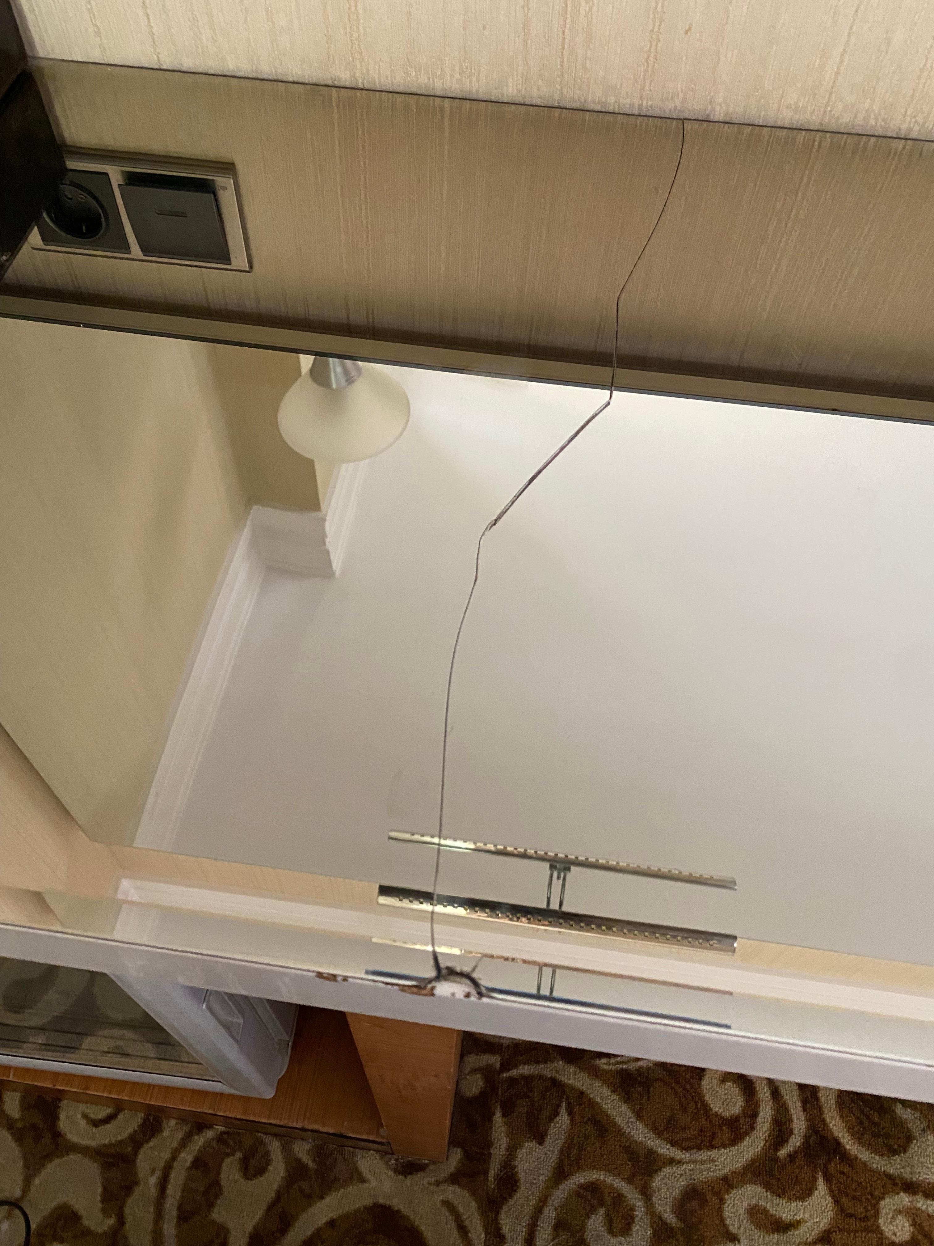 Another broke glass table 