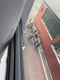 Extremely noisy Party at 7 am on Saturday Morning was just icing on the cake …. Very thin wall construction allowed sound from above and the adjacent rooms!