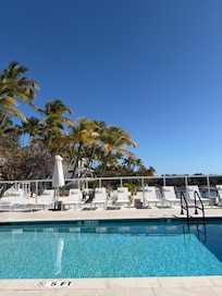 Beautiful saltwater heated pool