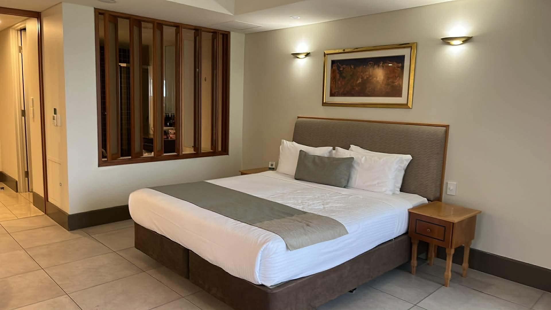 Beautiful big king bed