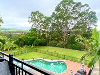 View to the mountains from 305