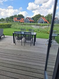 Blick vom Wohnbereich