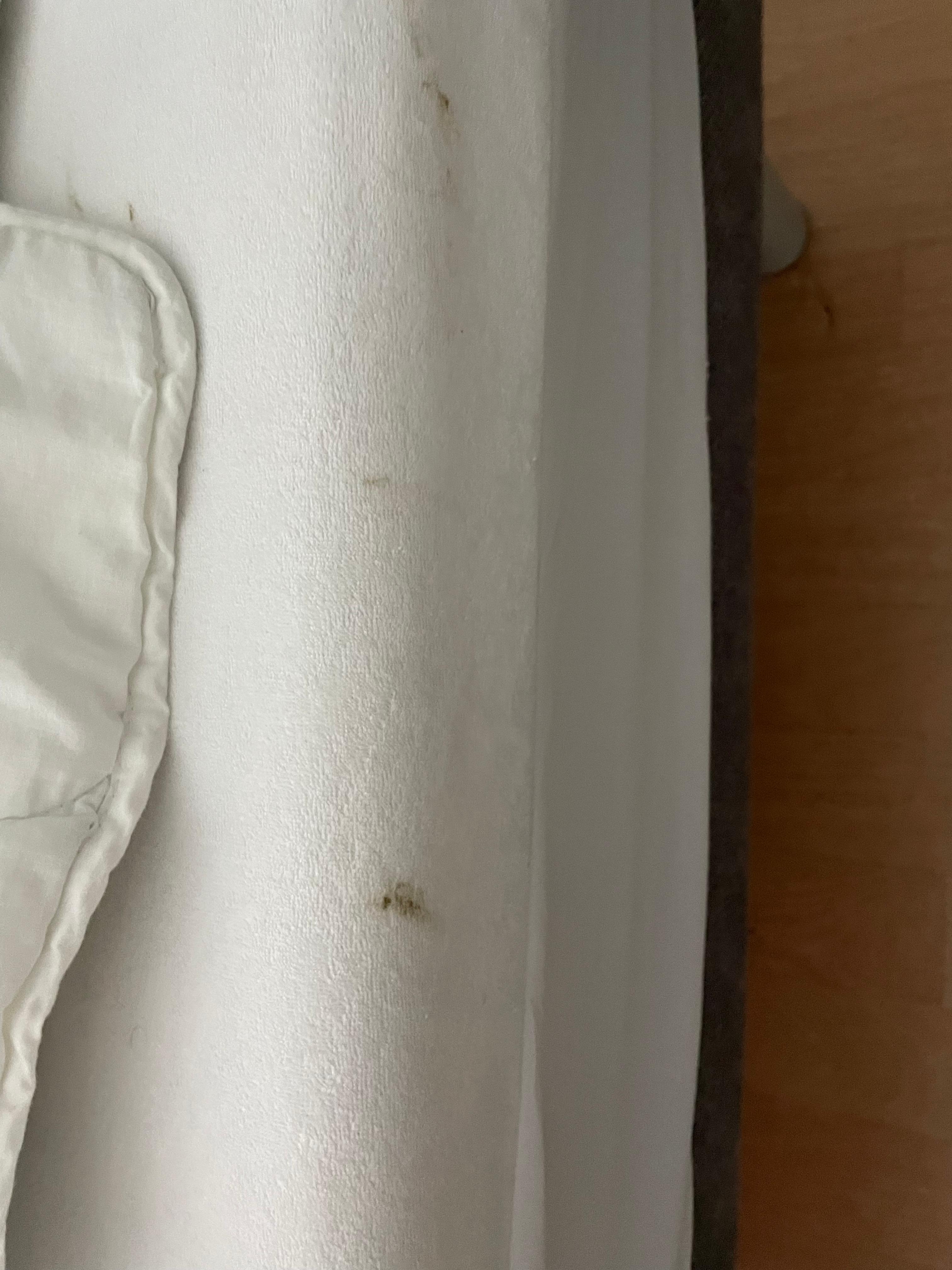 Unknown spots on mattress protector