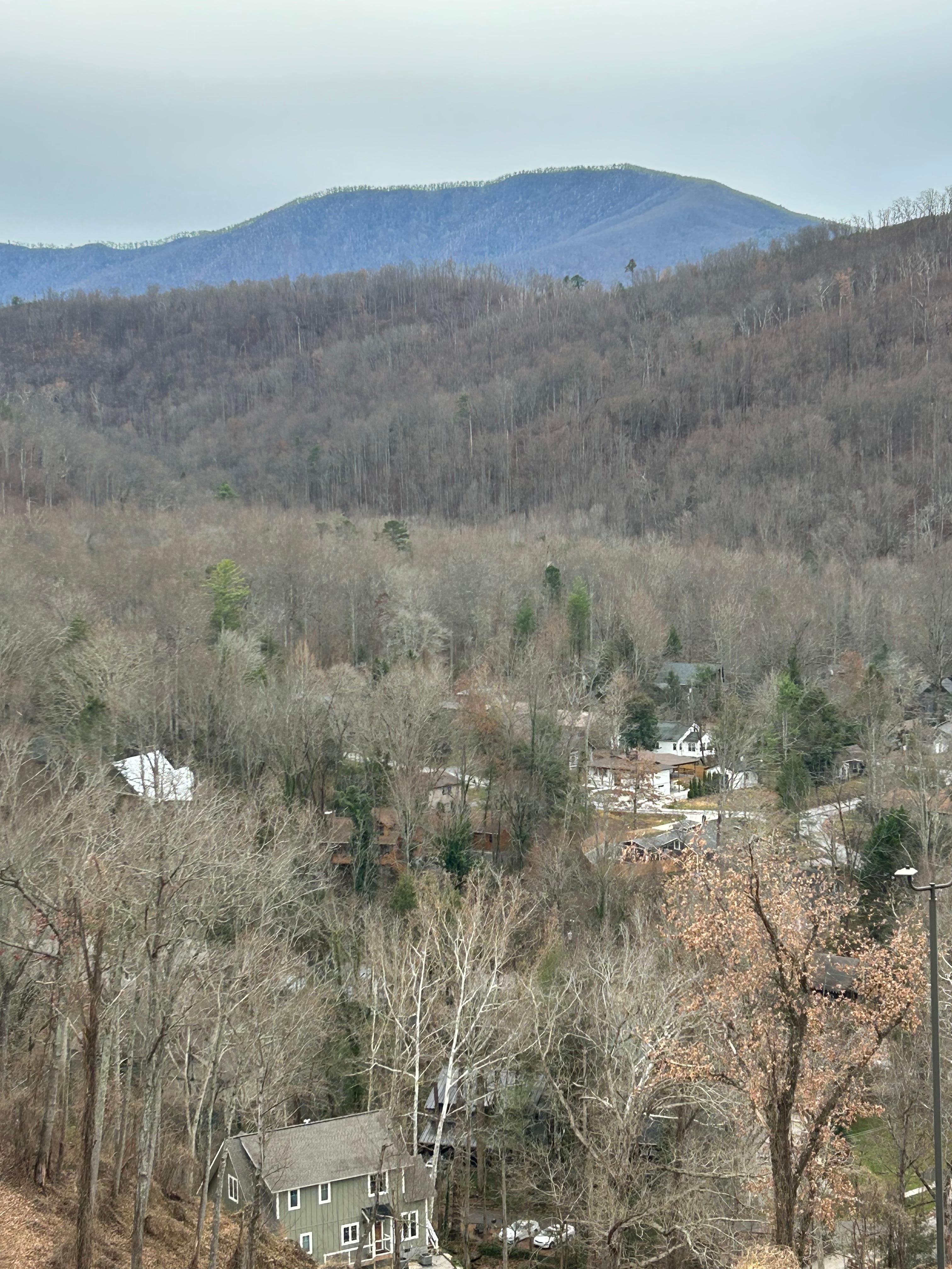 View from the balcony 