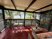 Sitting area on the lanai.