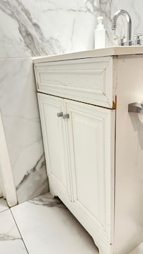 Worn vanity