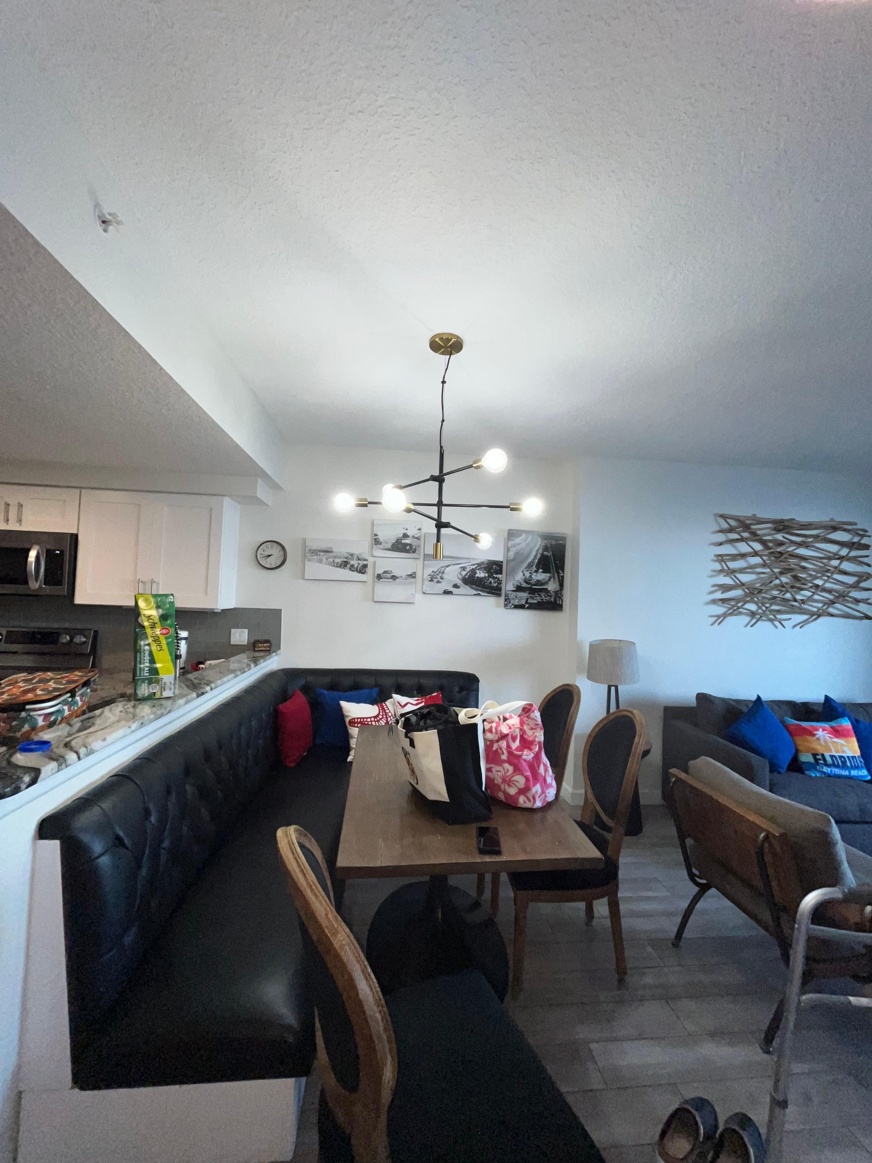 Booth style dining fits us all!