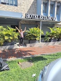 It's near the Copacabana Casino on