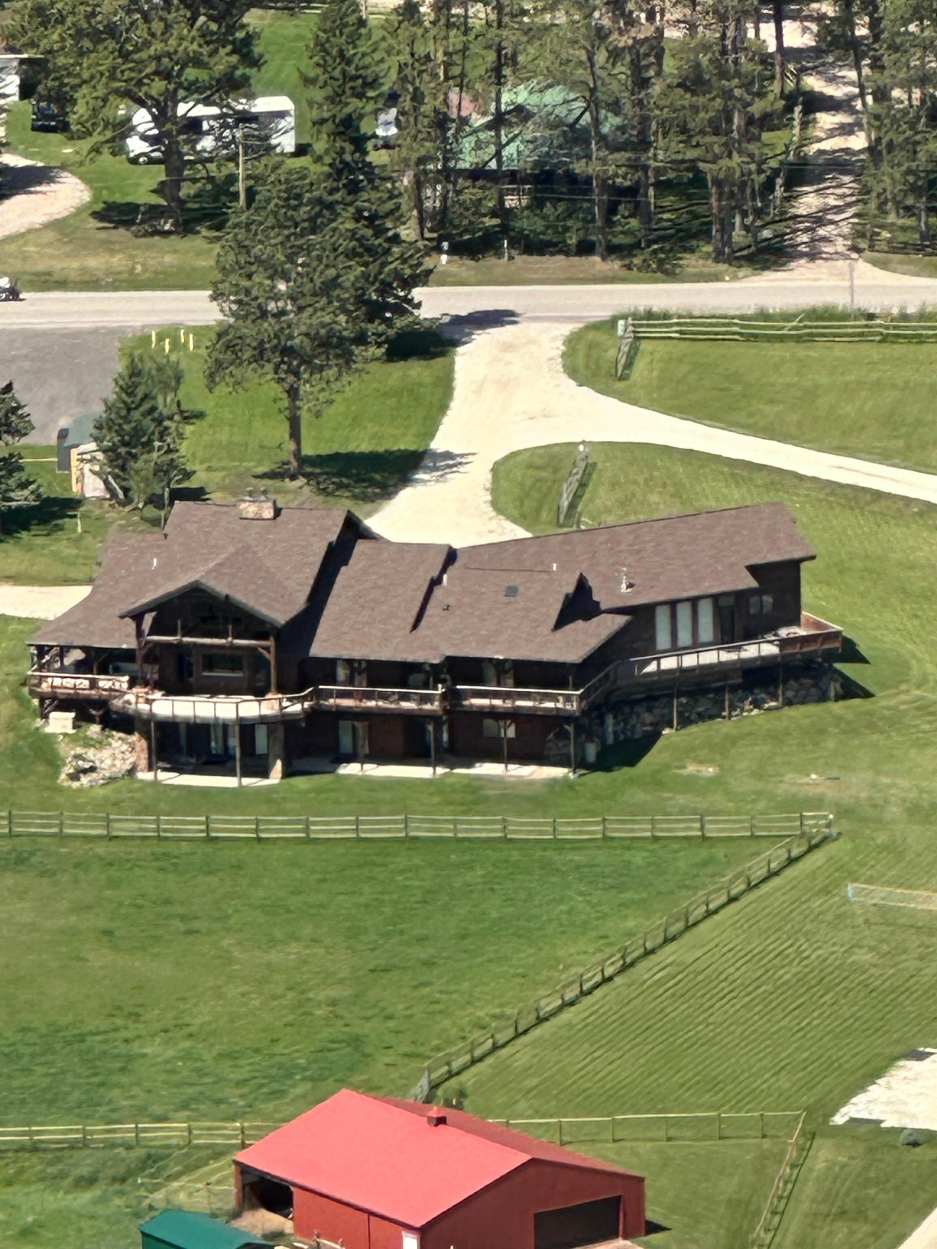 House from above.