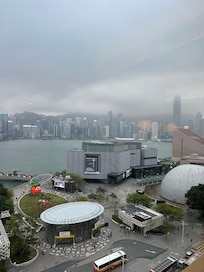 View from our harbor view room