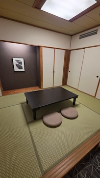 Tatami relax area