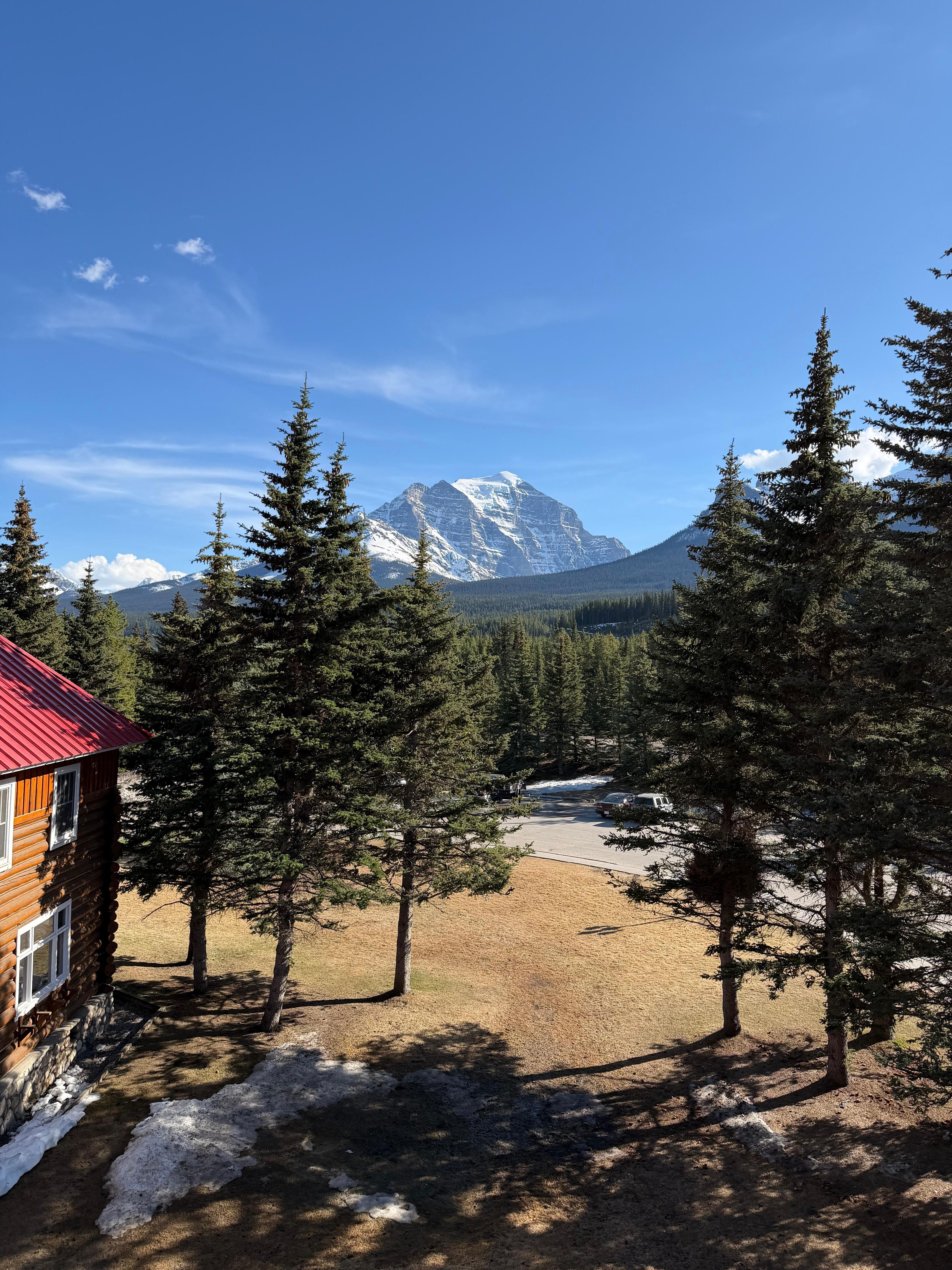 View from our balcony
