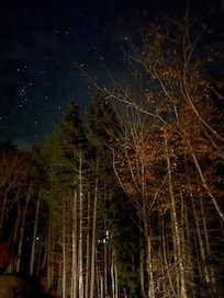 Stargazing from apt deck . Check out Seawall picnic area to stargaze.