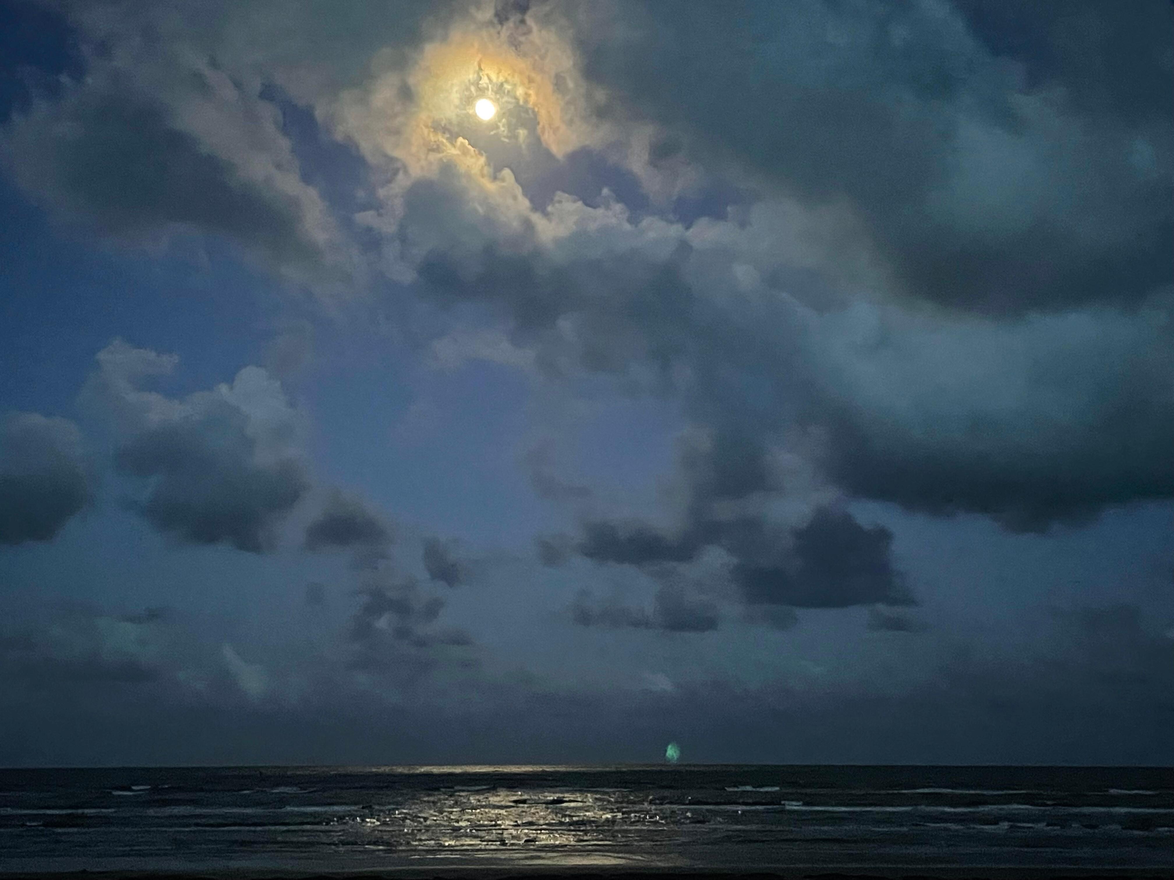 Full moon from deck