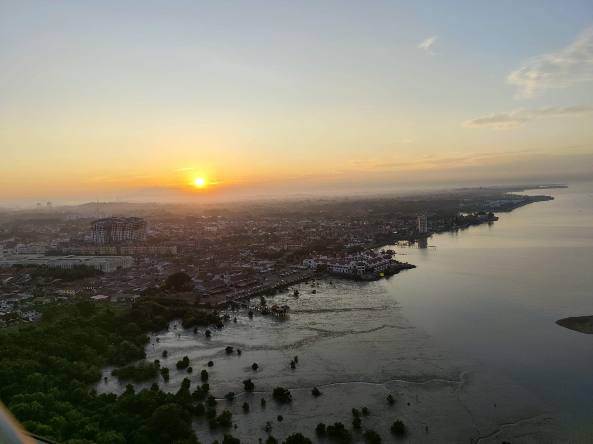 View from unit's balcony