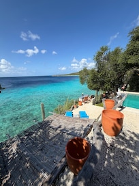 View from the lower patio