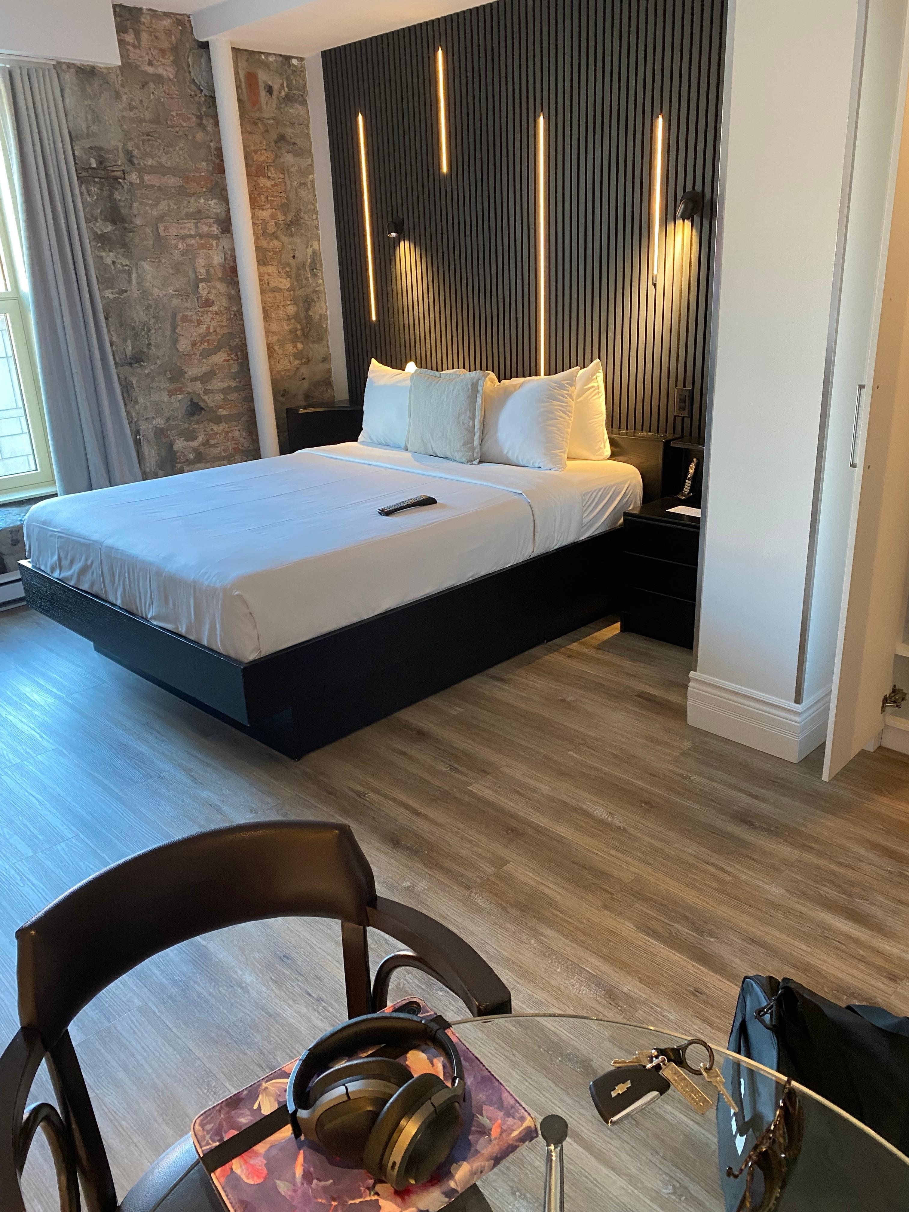 Very comfortable bed