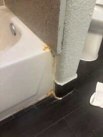Rusted tub