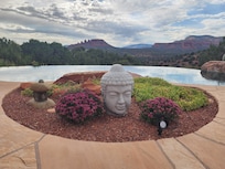 Enjoy the view from the infinity pool