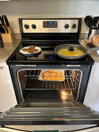 Had to buy an aluminum pan to make biscuits