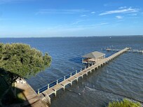 View of the dock from room 303 balcony