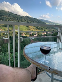 Lovely just to chill with the view