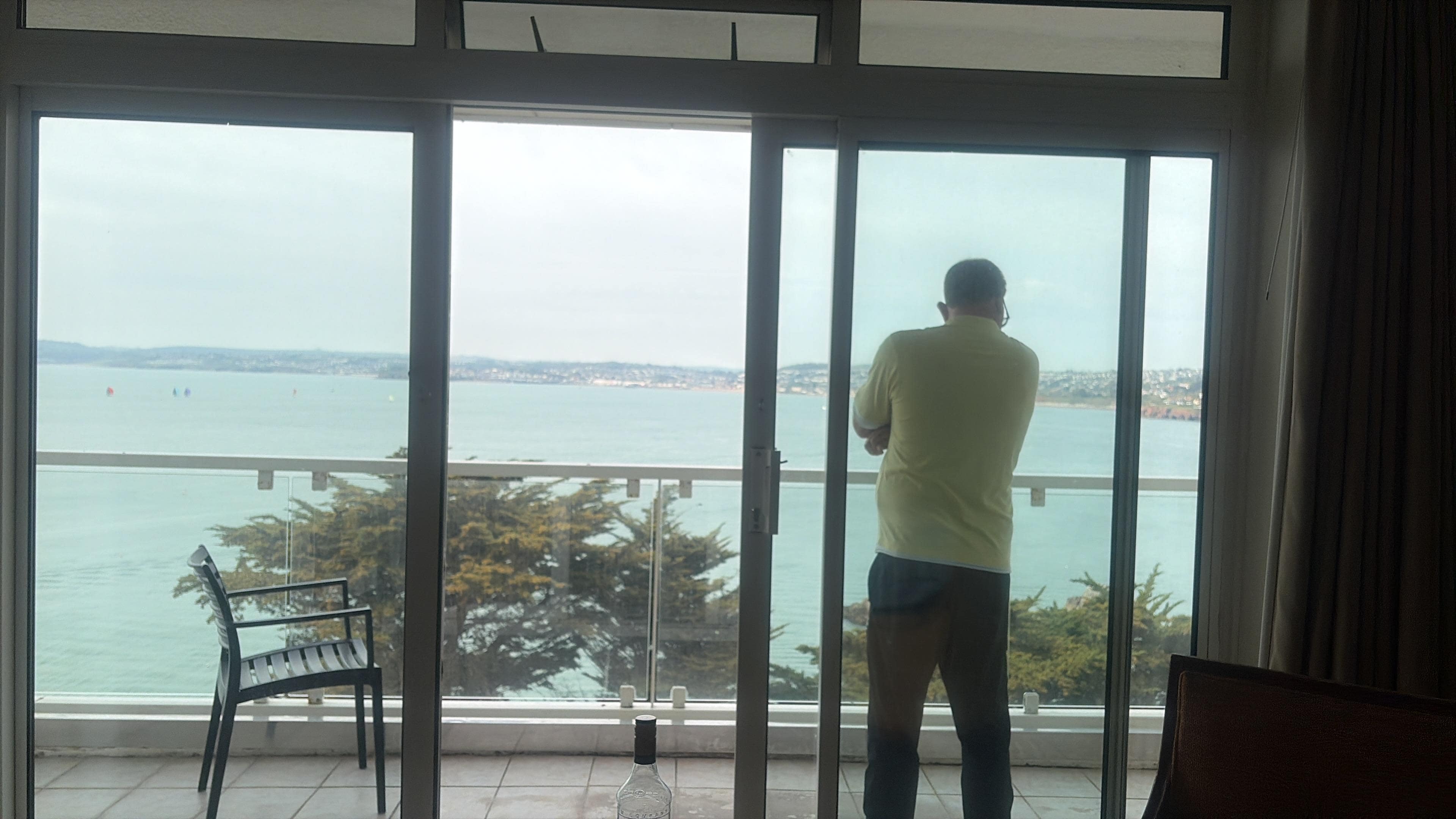 View from our room - this was worth the extra we paid