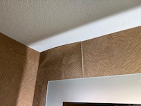Wall paper falling