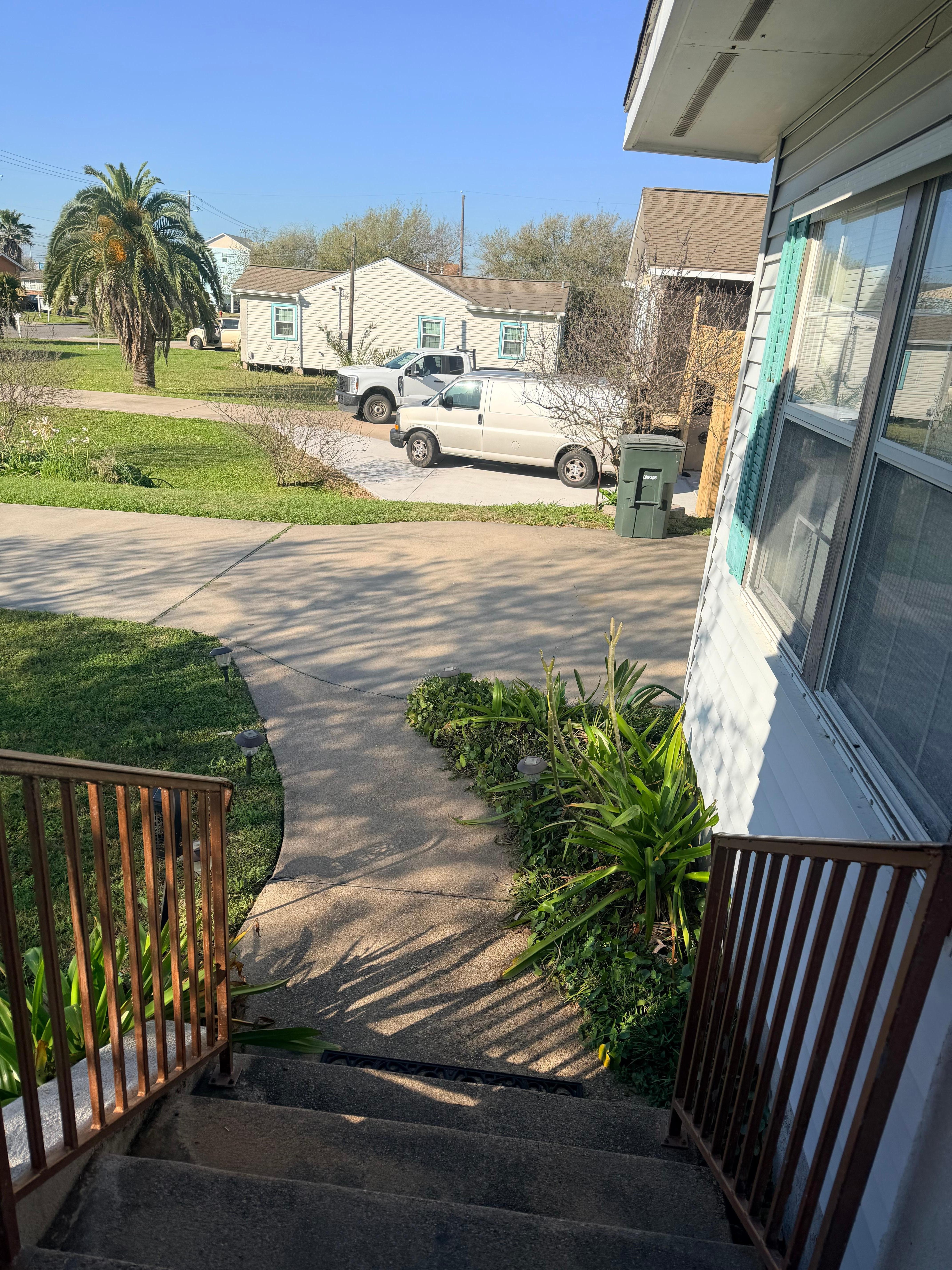 Construction going on next door. 