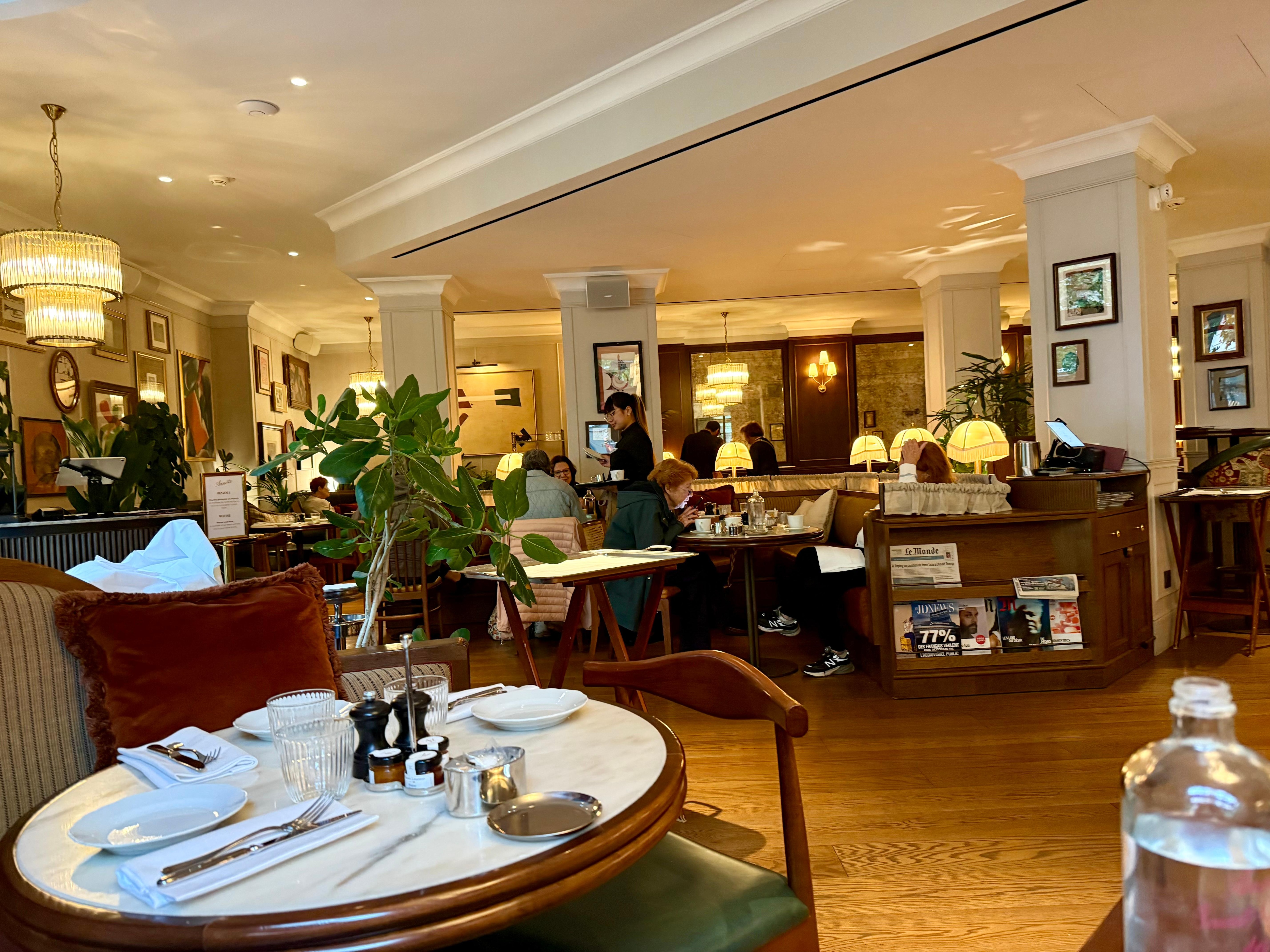 The restaurant.