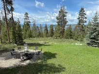 View from the living room windows