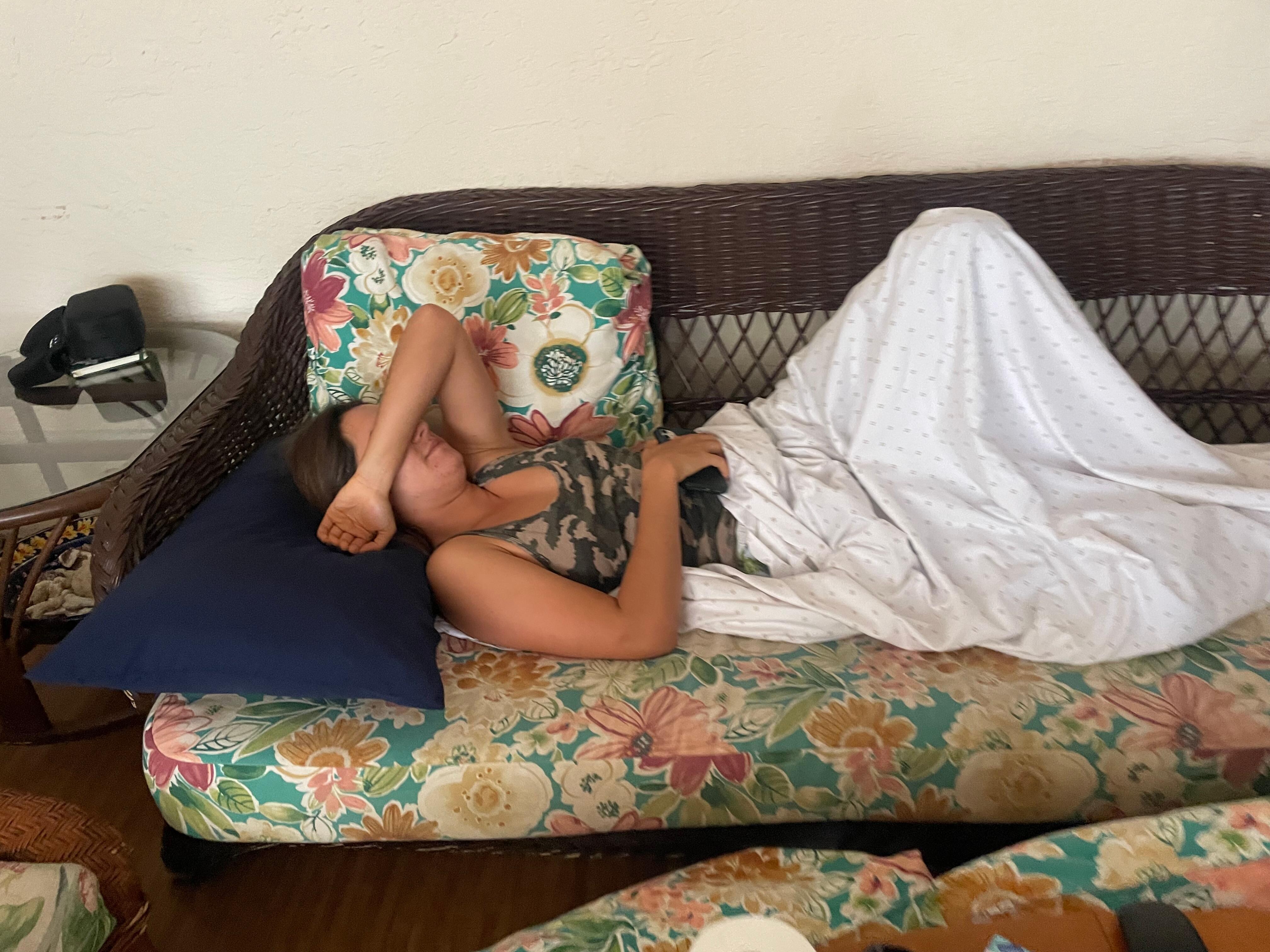 This is the 5th bed. Pretty uncomfortable.