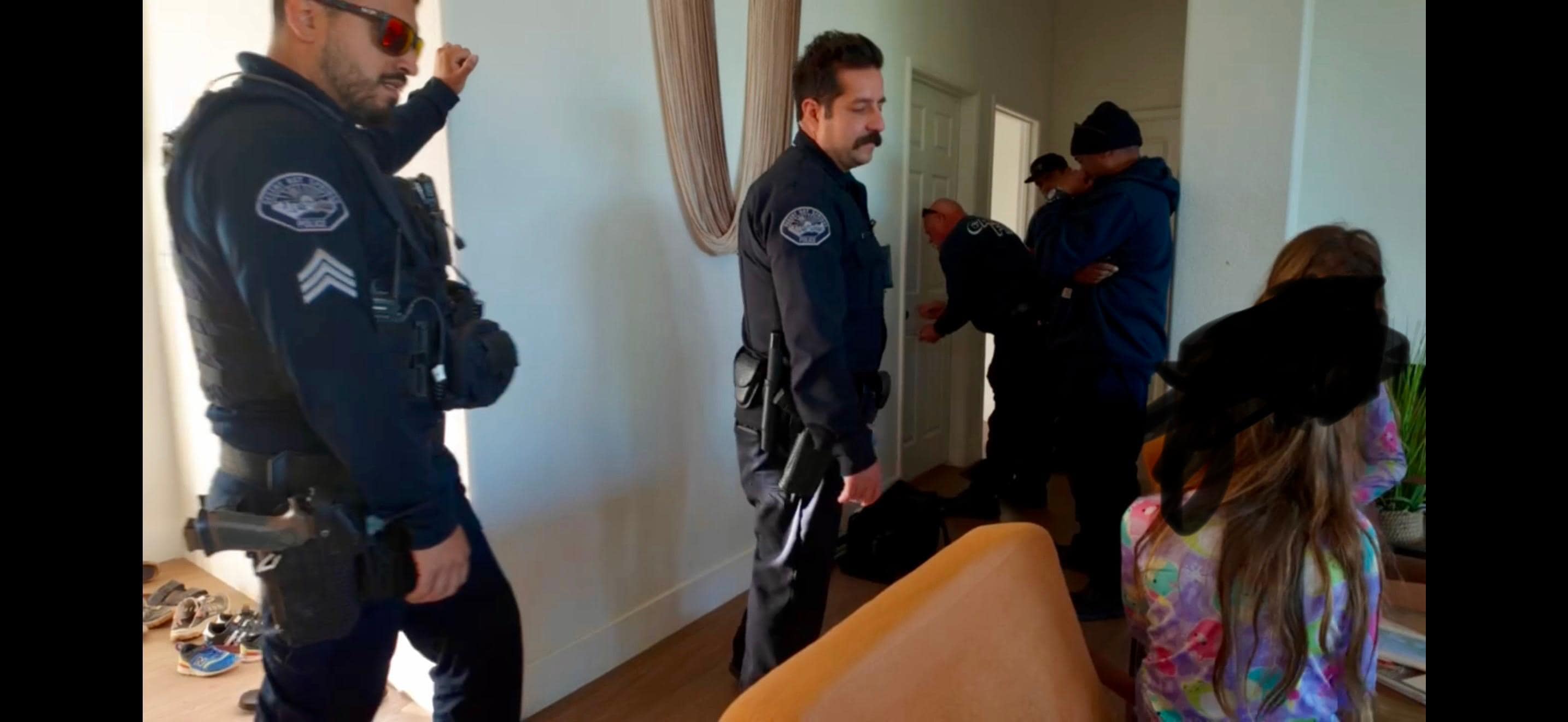 The result of a property manager having no emergency access to their own rooms: Desert Hot Springs Police having to physically breach the door to rescue a trapped toddler.