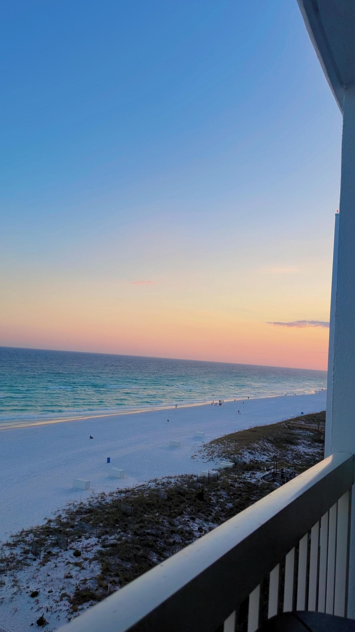 The view from the balcony in the unit, simply breathtaking.