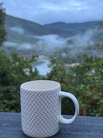 Morning view from the porch!